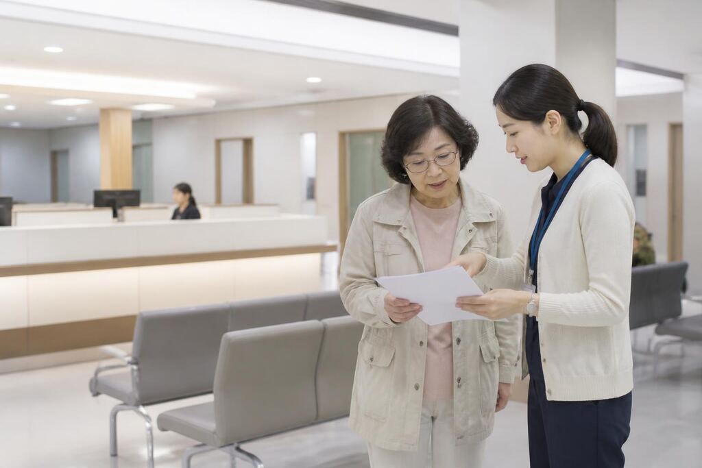 충북 병원동행 작업 범위와 현장 조건 이미지