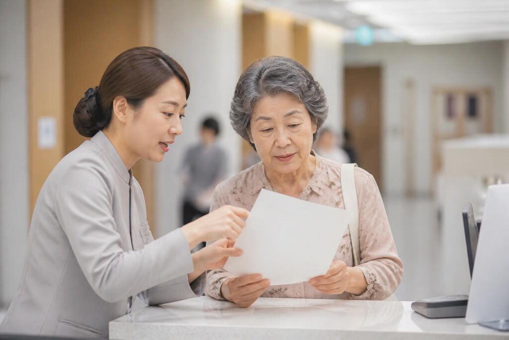 충남 병원동행 작업 범위와 현장 조건 이미지