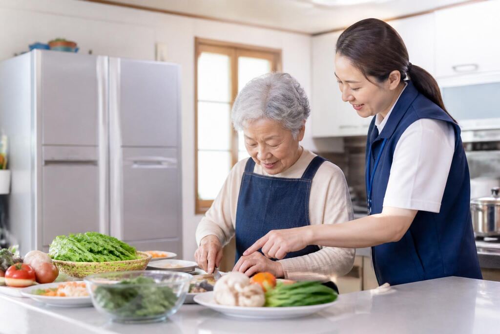 경북 생활지원·말벗동행 작업 범위와 현장 조건 이미지