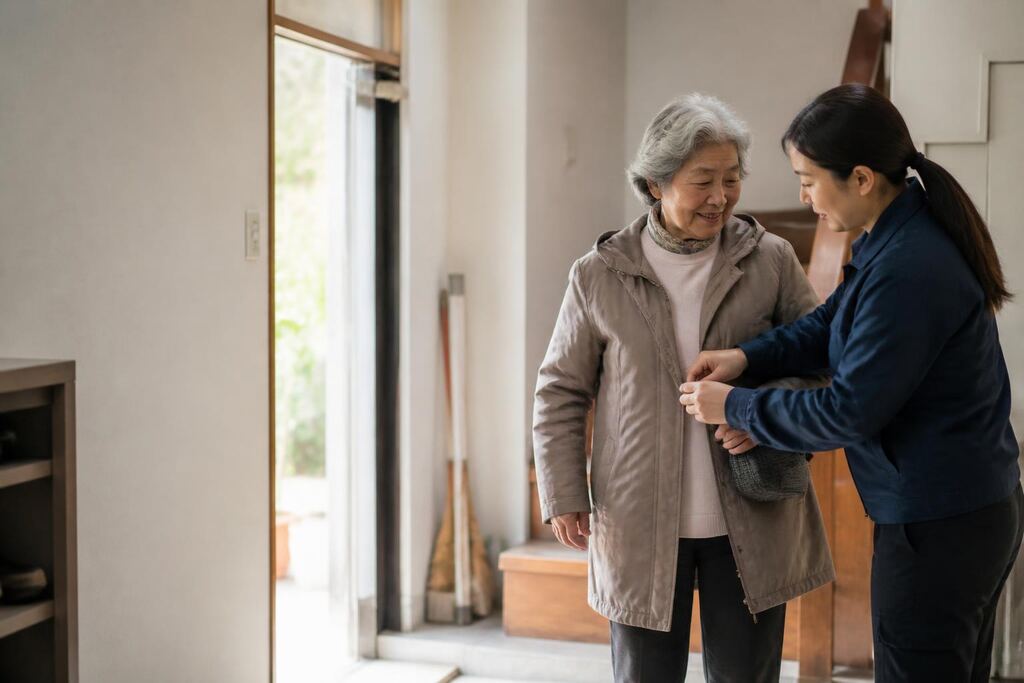 경남 생활지원·말벗동행 작업 범위와 현장 조건 이미지