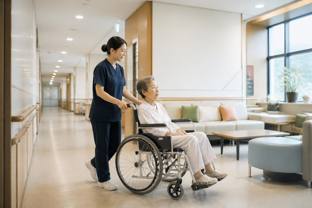 경기 요양병원 작업 범위와 현장 조건 이미지