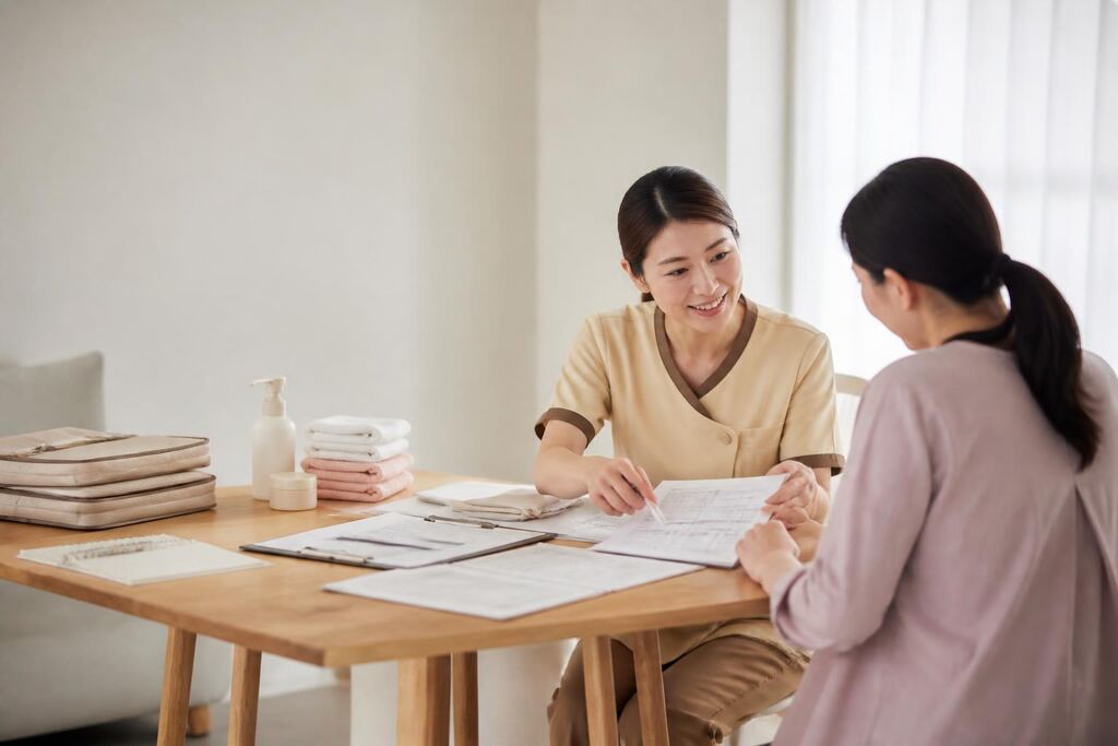 경기 산후도우미 작업 범위와 현장 조건 이미지
