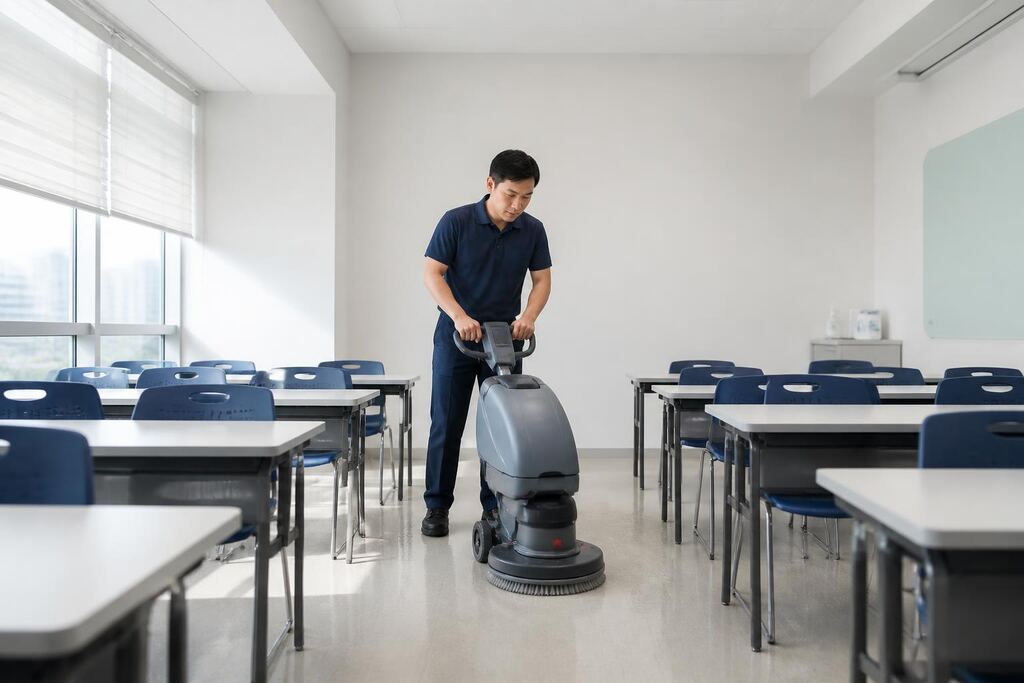 울산 학원청소 이미지