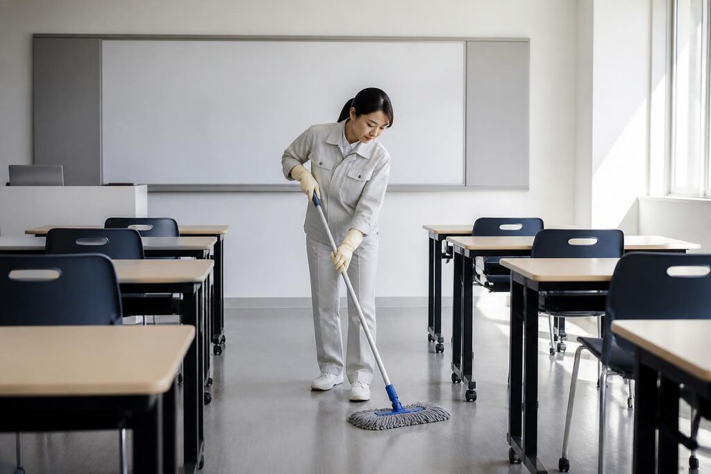 세종특별자치시 학원청소 이미지
