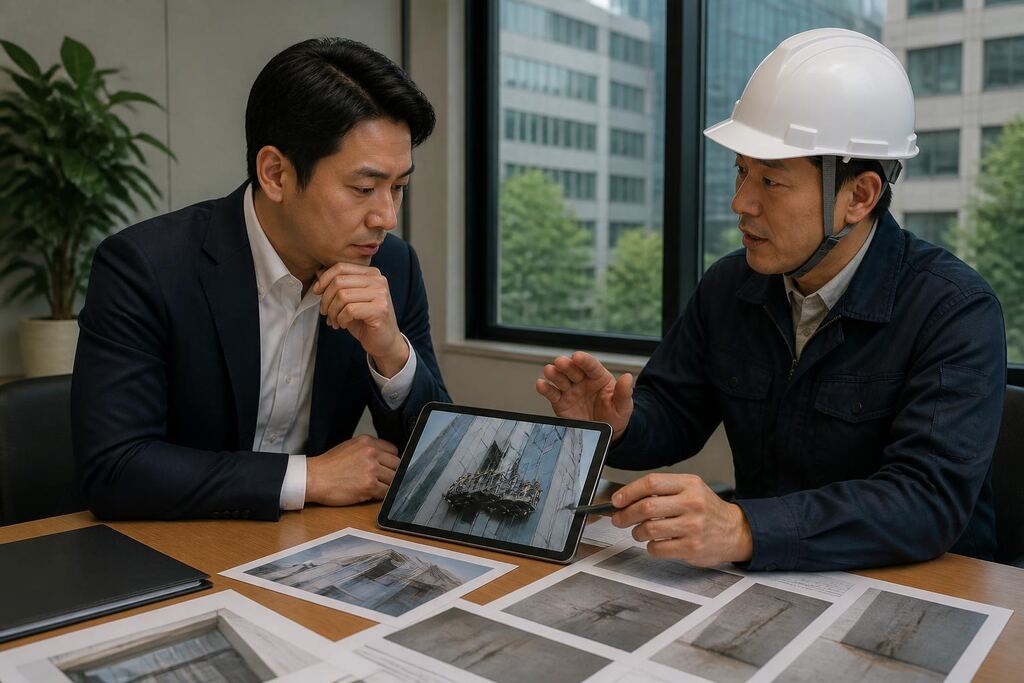 충북 외벽청소 작업 범위와 현장 조건 이미지