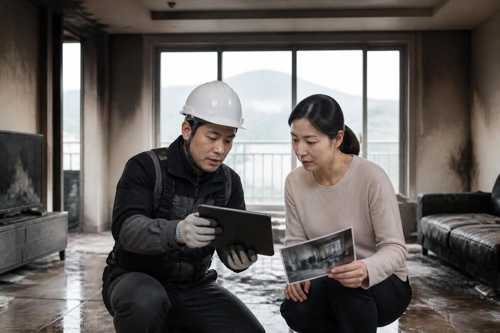 강원특별자치도 화재청소 이미지