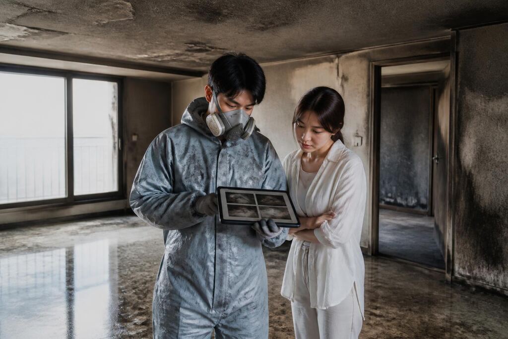 전남광주통합특별시 화재청소 이미지