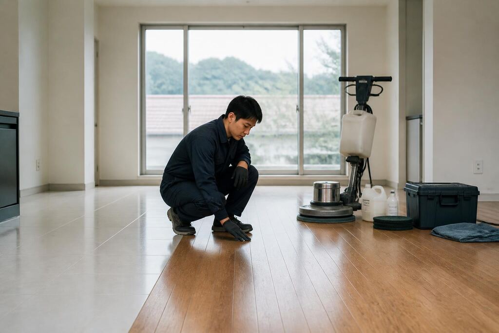 제주특별자치도 왁스코팅 (마루, 타일) 이미지