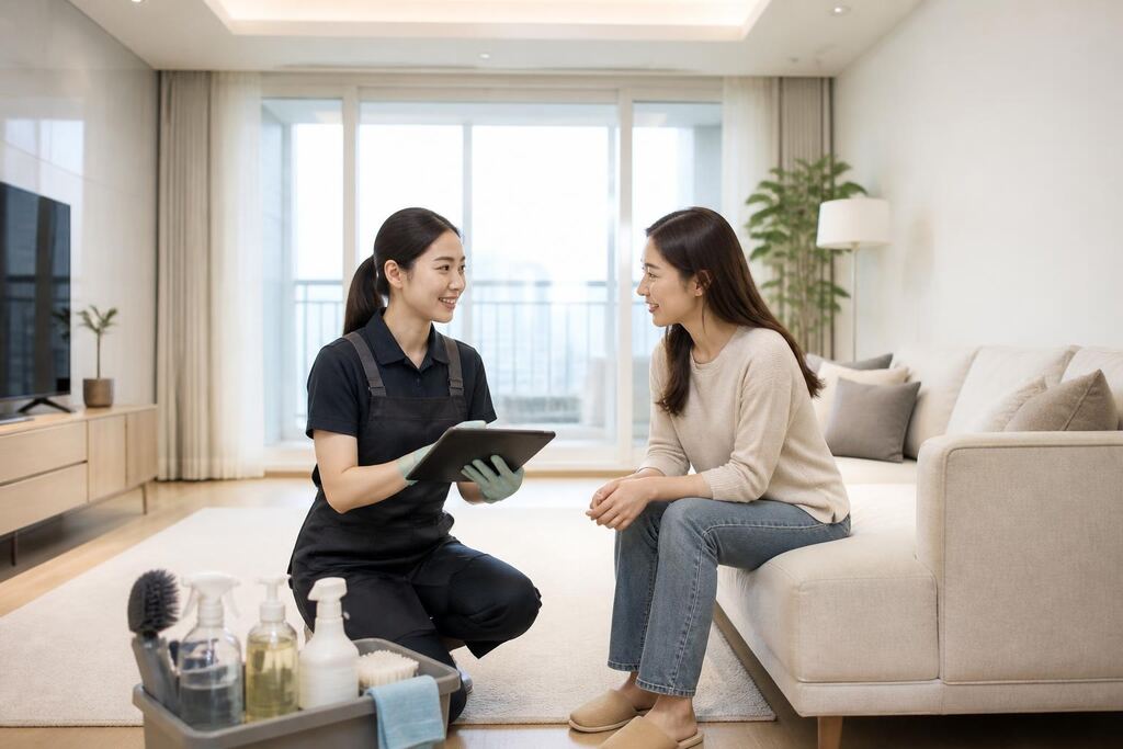부산 가정집 정기청소 이미지
