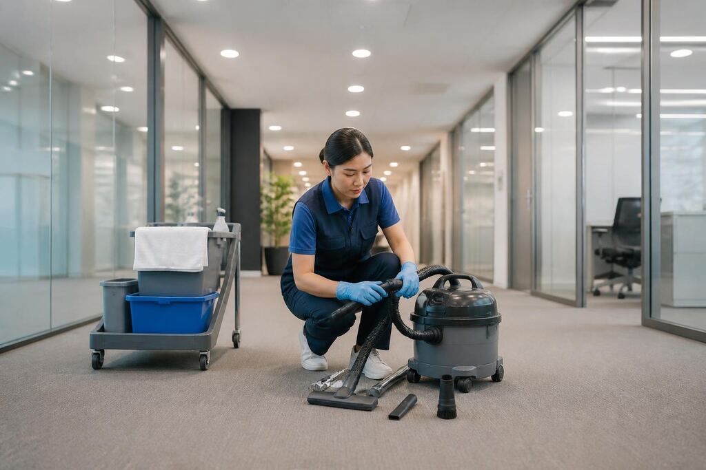 서울 지식산업센터청소 이미지
