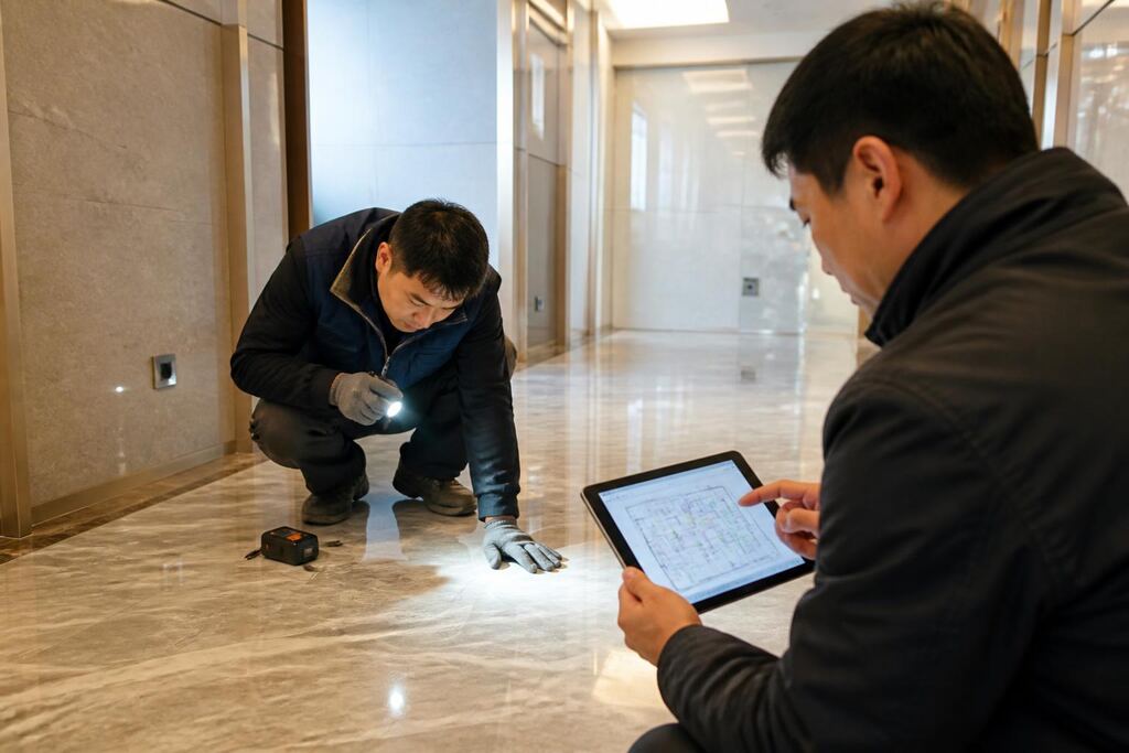 충남 대리석연마·광택 작업 범위와 현장 조건 이미지