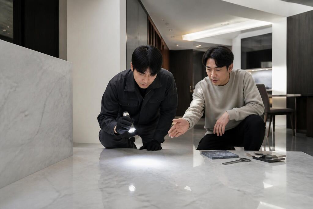 인천 대리석연마·광택 작업 범위와 현장 조건 이미지