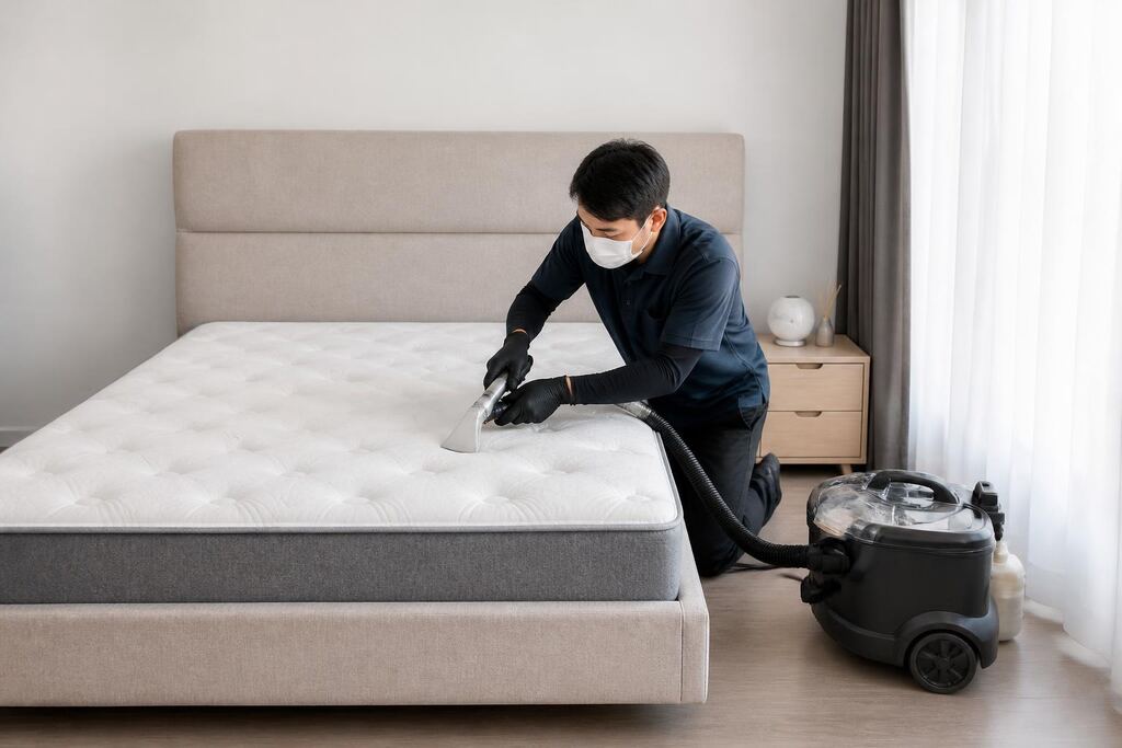 충남 매트리스청소 이미지
