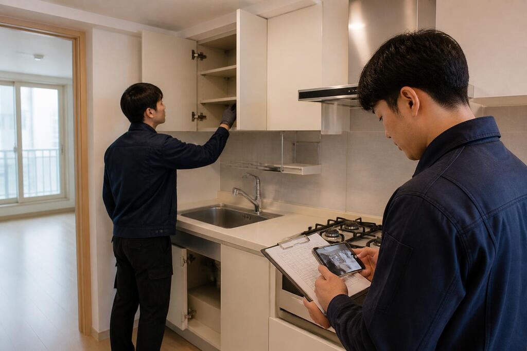 경남 입주청소 작업 범위와 현장 조건 이미지