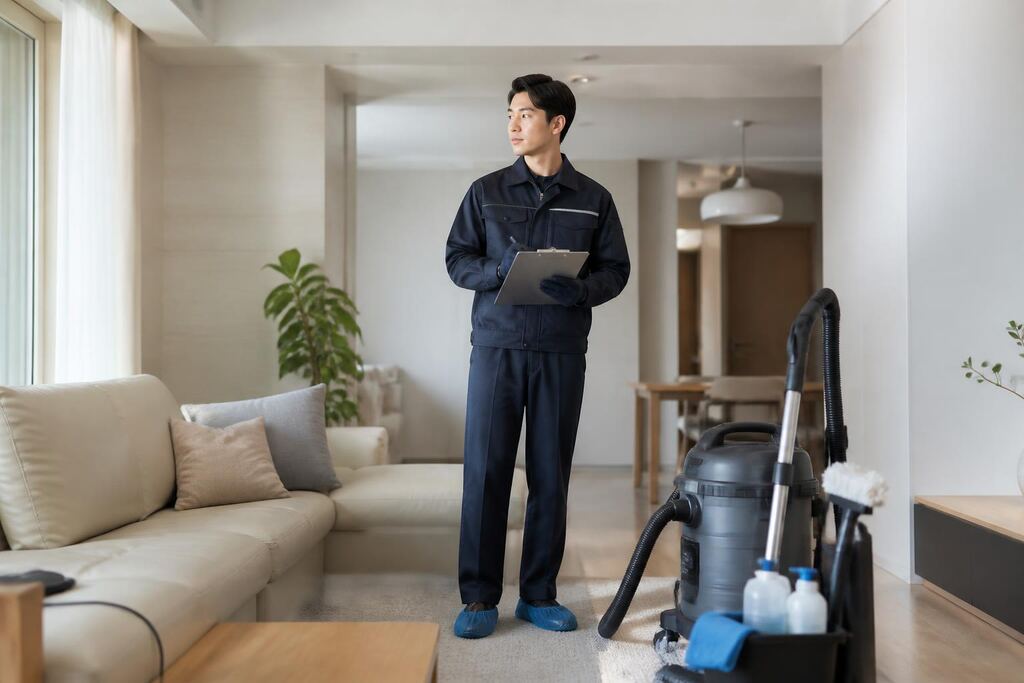 울산 거주청소 이미지