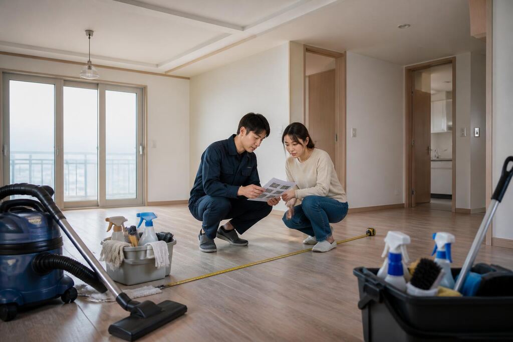 울산 거주청소 비용과 업체 비교 정보 이미지