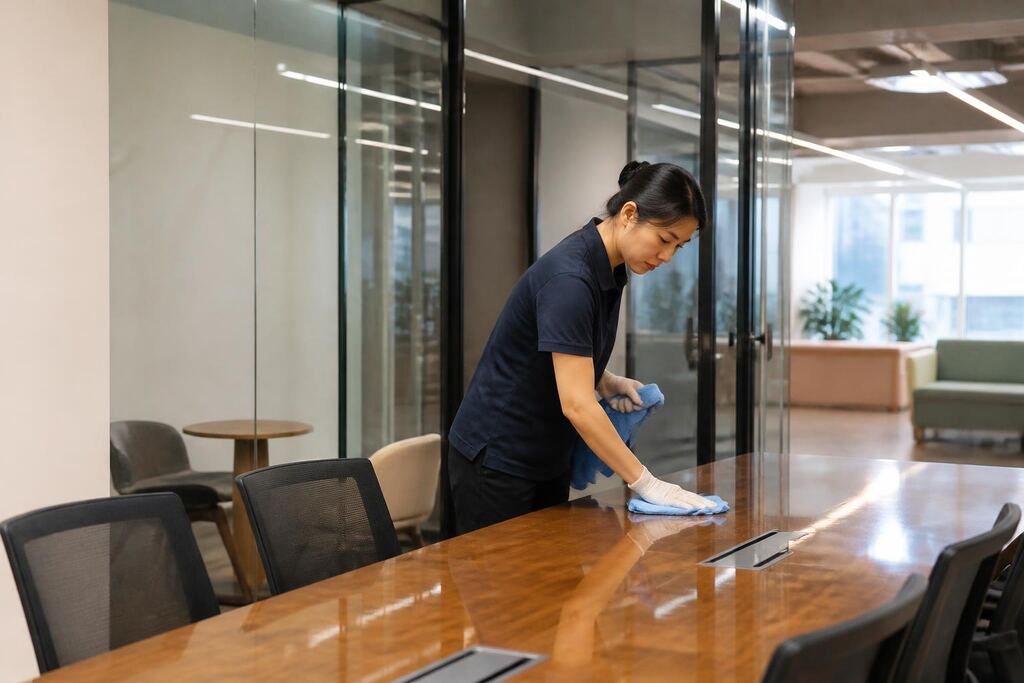 대구 사무실청소 작업 범위와 현장 조건 이미지