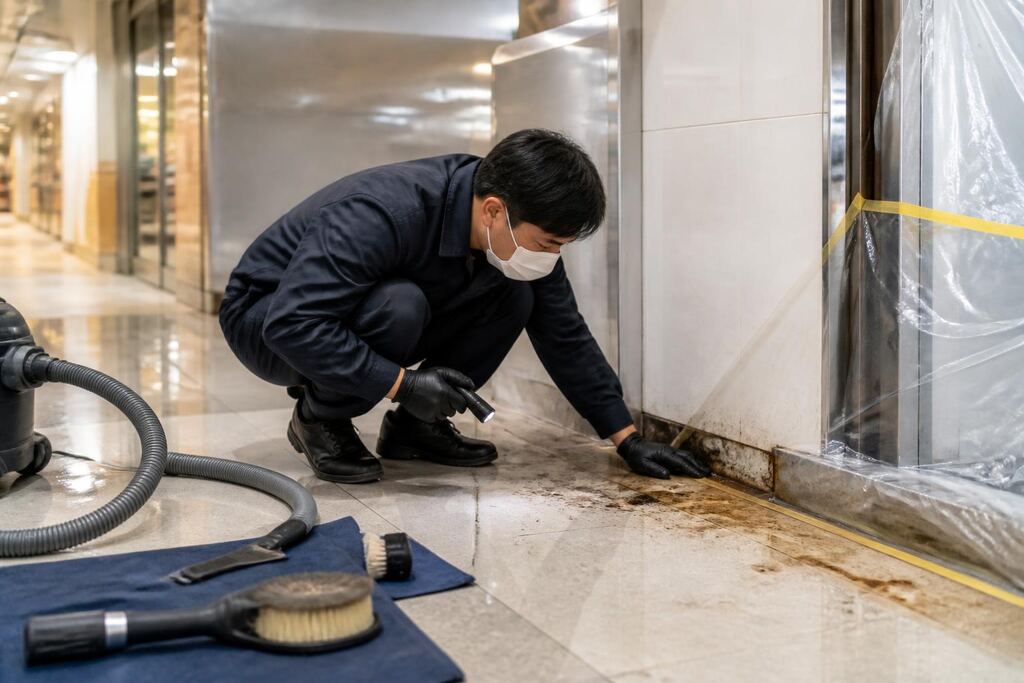 서울 종로구 기타 전문청소 작업 범위와 현장 조건 이미지