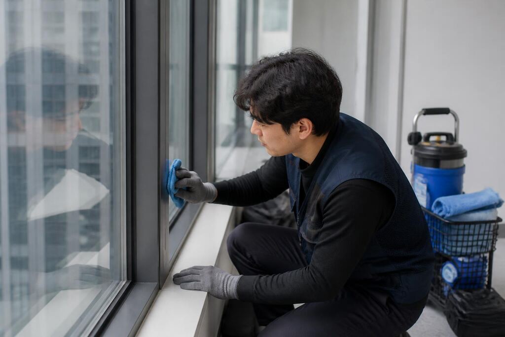 경북 준공청소 작업 범위와 현장 조건 이미지