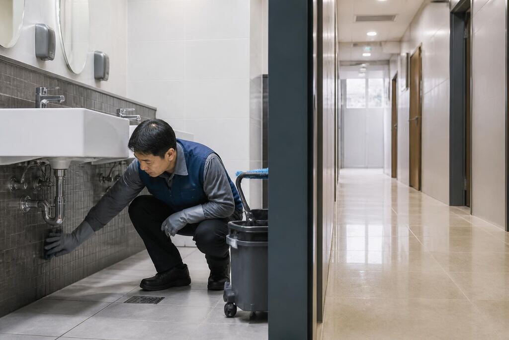 전북특별자치도 관공서청소 작업 범위와 현장 조건 이미지