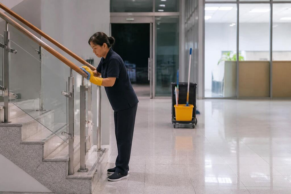 경남 관공서청소 작업 범위와 현장 조건 이미지