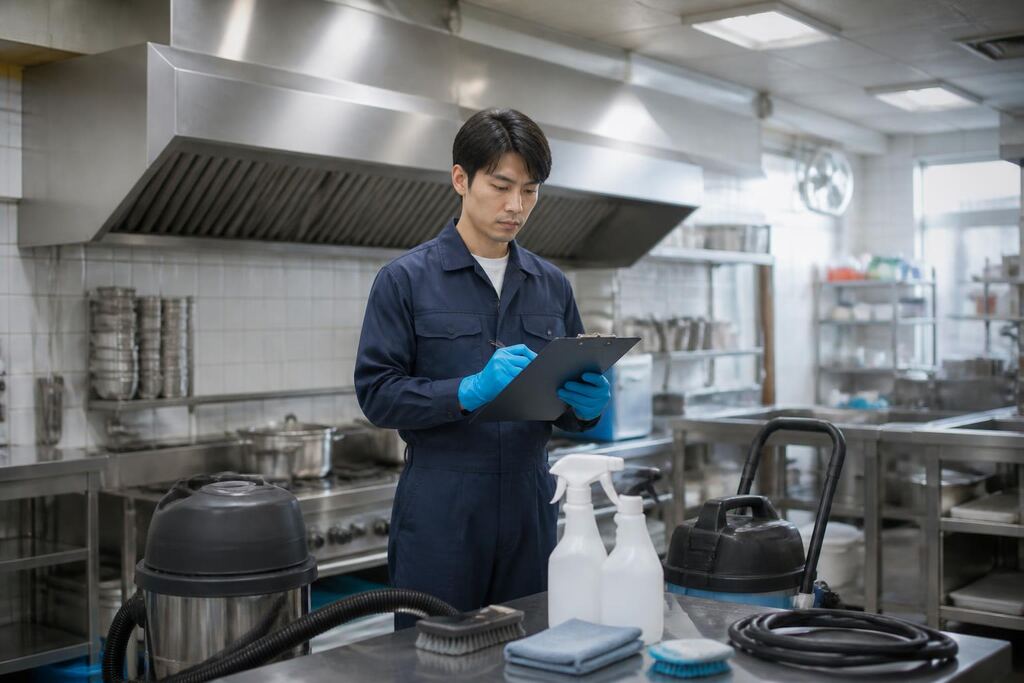 경북 식당주방청소 이미지