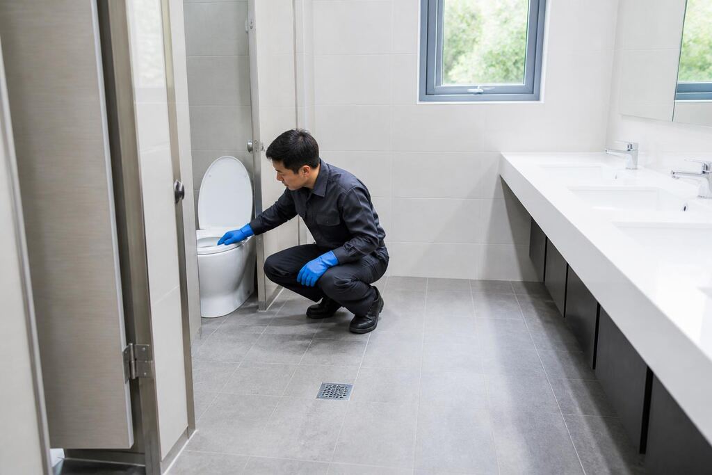 충북 화장실청소 이미지