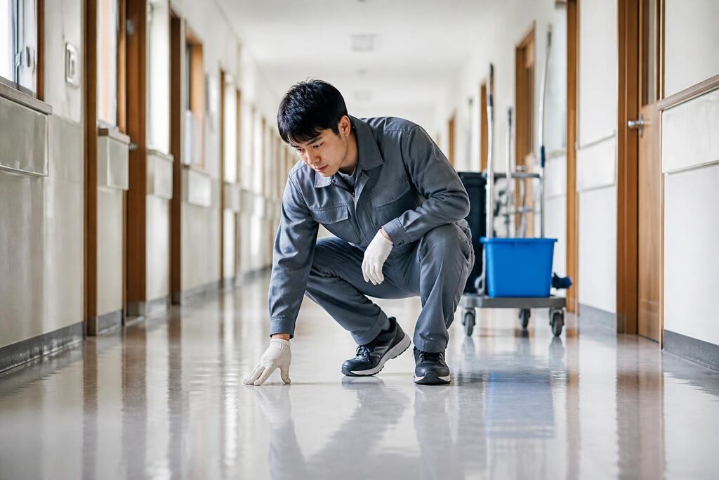 서울 학교청소 이미지