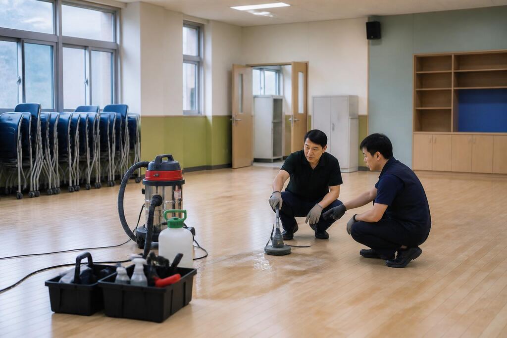 세종특별자치시 학교청소 비용과 업체 비교 정보 이미지