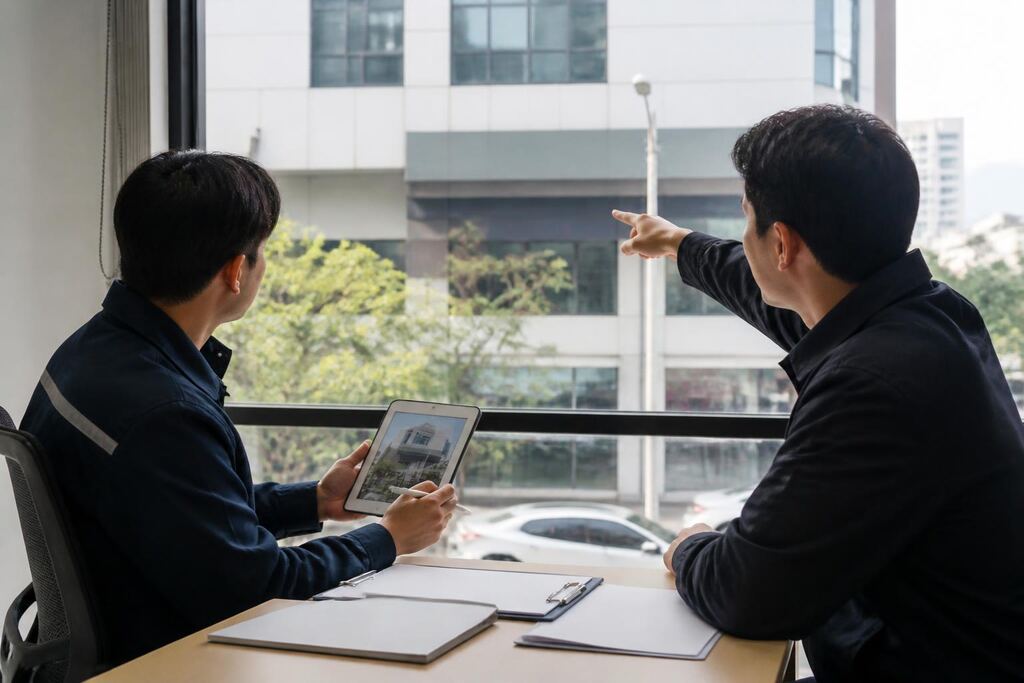 대전 간판청소 작업 범위와 현장 조건 이미지