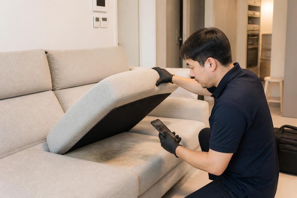 서울 쇼파청소 작업 범위와 현장 조건 이미지