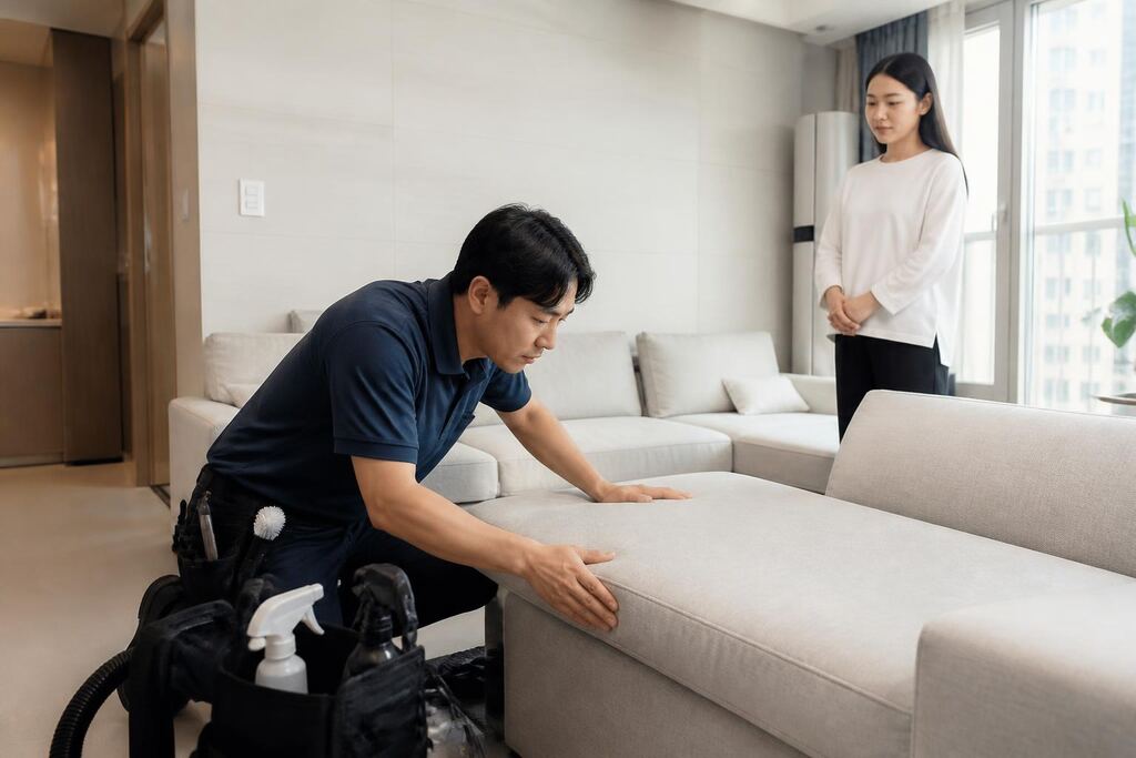 부산 쇼파청소 비용과 업체 비교 정보 이미지