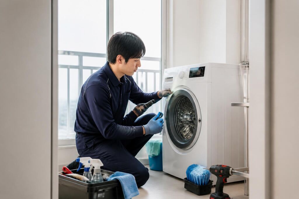 전남광주통합특별시 세탁기청소 이미지