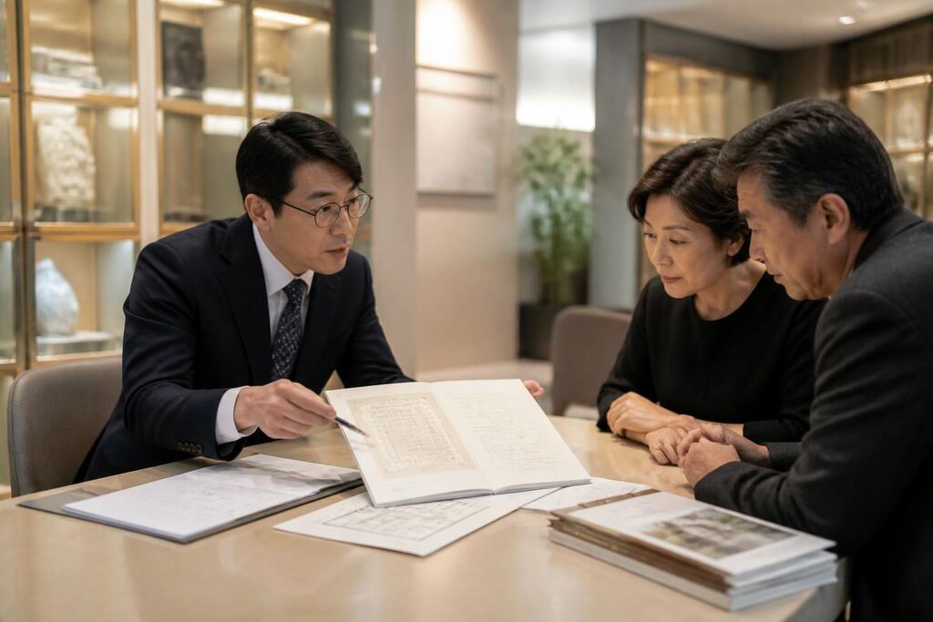 충남 봉안당 작업 범위와 현장 조건 이미지