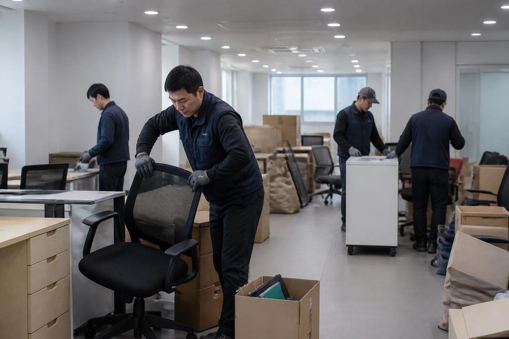 울산 대량 폐기물 처리 작업 범위와 현장 조건 이미지