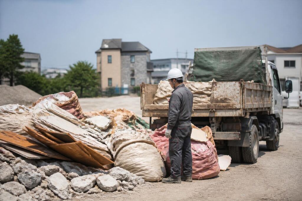 충남 건설·철거 폐기물 처리 이미지