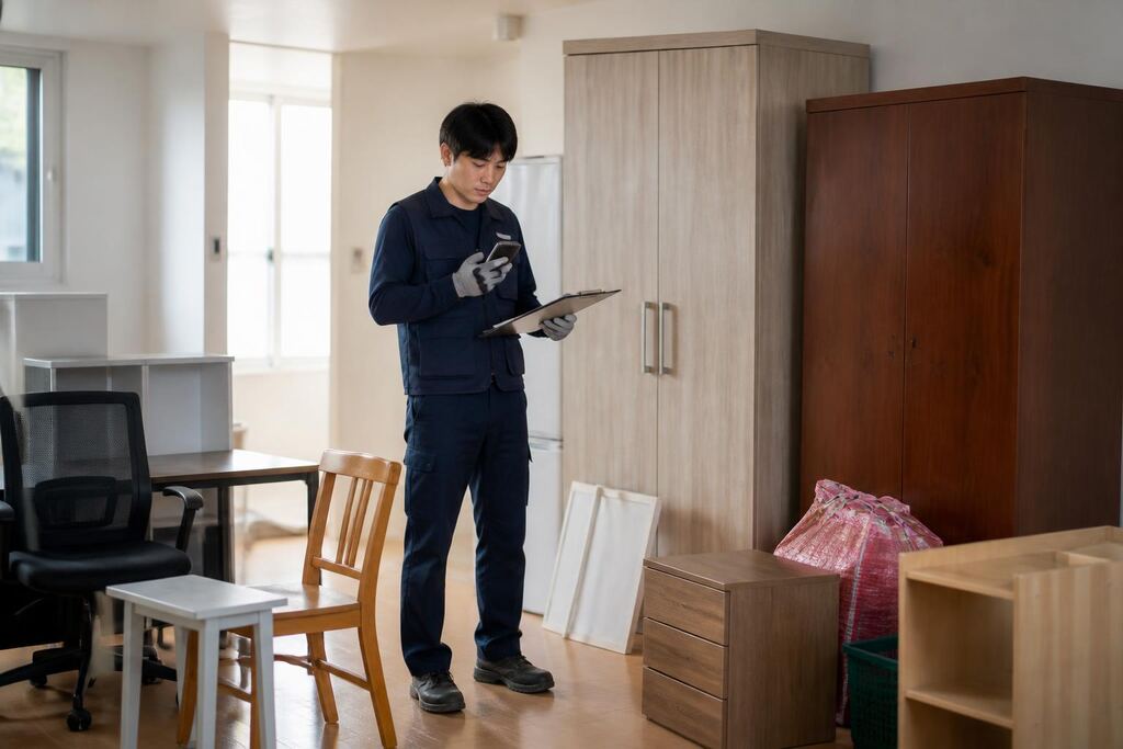 전남광주통합특별시 가구·집기 폐기 이미지