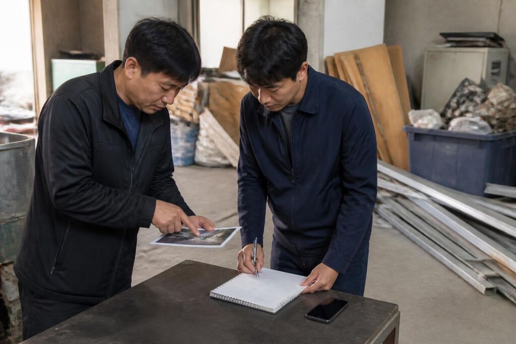 울산 일반 폐기물 처리 작업 범위와 현장 조건 이미지