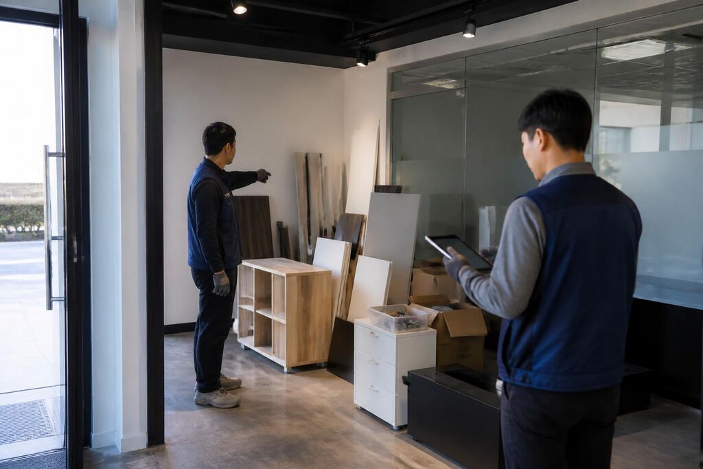 경기 일반 폐기물 처리 작업 범위와 현장 조건 이미지