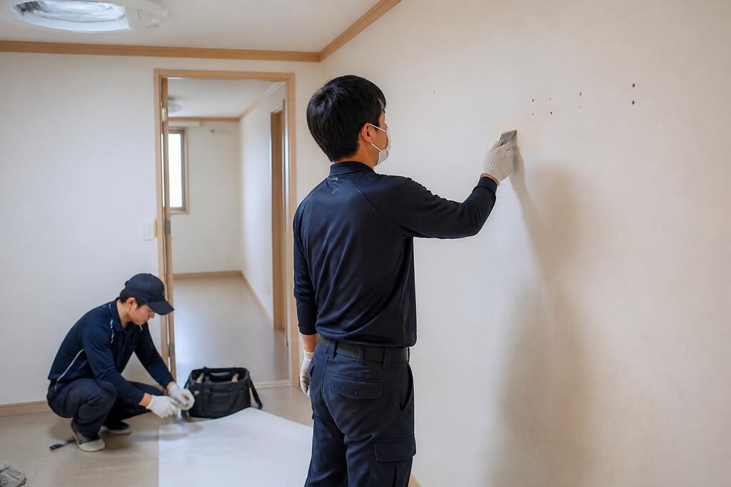 대구 주거공간 원상복구 작업 범위와 현장 조건 이미지