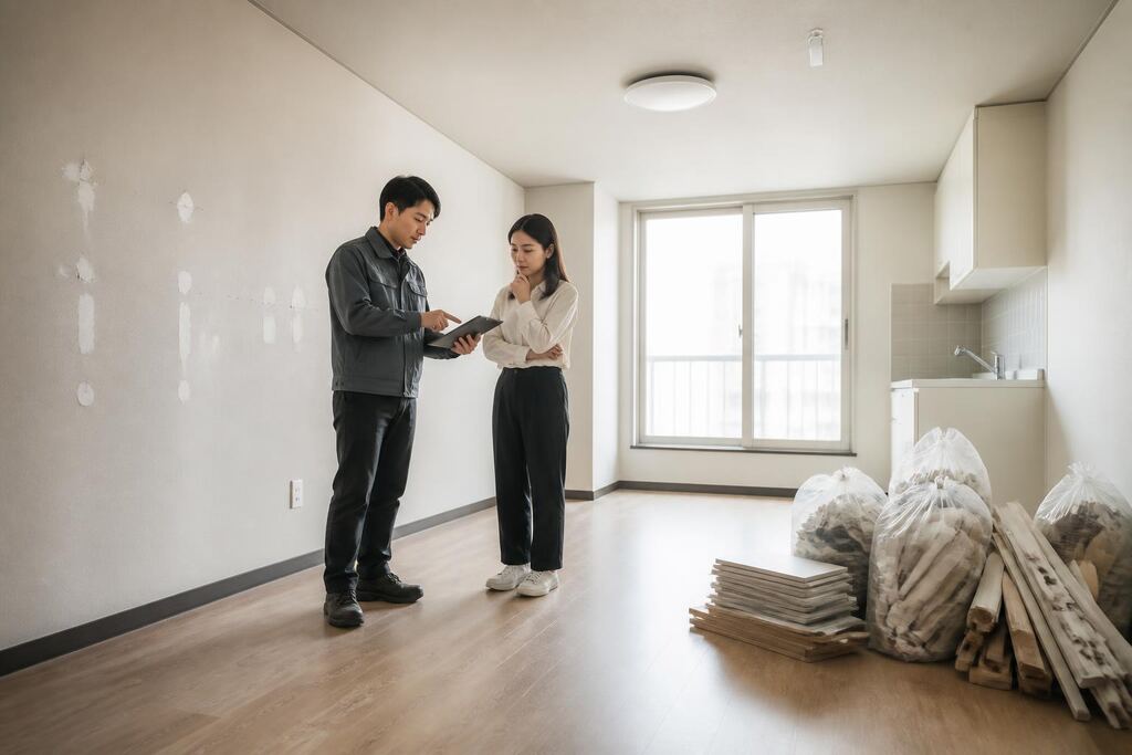 인천 주거공간 원상복구 비용과 업체 비교 정보 이미지