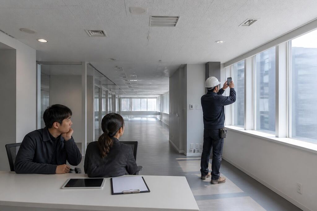 경기 사무실 철거 작업 범위와 현장 조건 이미지