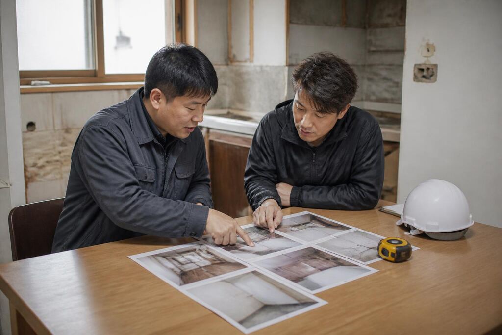 강원특별자치도 부분철거 작업 범위와 현장 조건 이미지