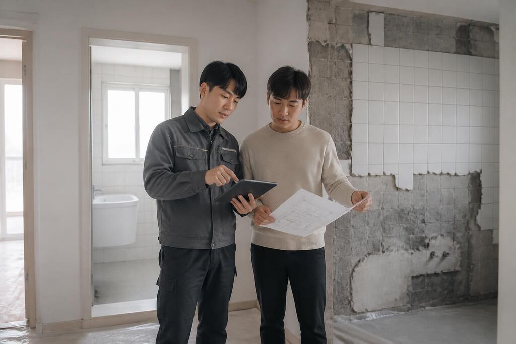 울산 부분철거 이미지