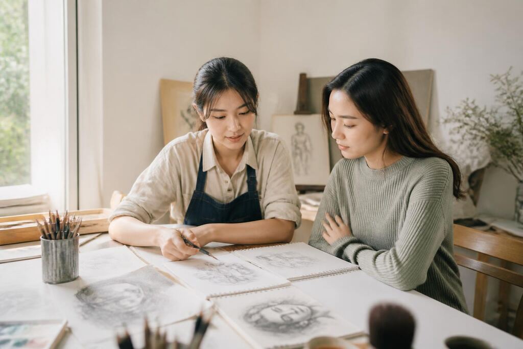 서울 종로구 미술 레슨 이미지