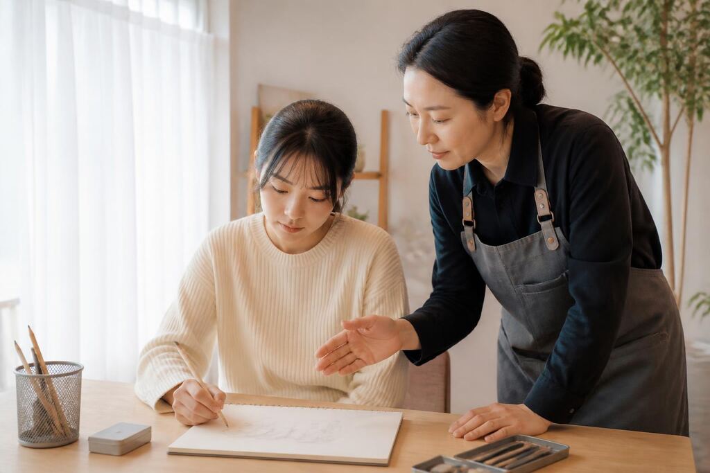 세종특별자치시 미술 레슨 이미지