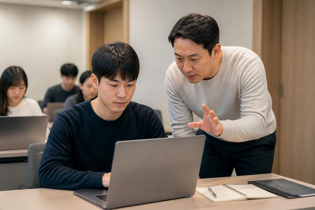 서울 코딩 교육 작업 범위와 현장 조건 이미지