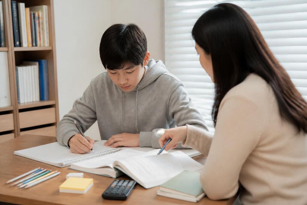전남광주통합특별시 중등 과외 작업 범위와 현장 조건 이미지