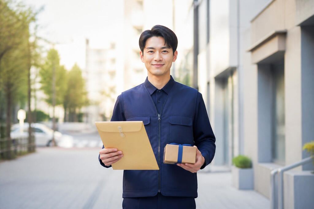전북특별자치도 물품·서류 전달 이미지