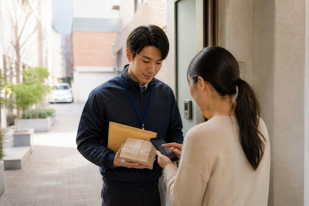 전남광주통합특별시 물품·서류 전달 이미지